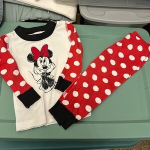 Hanna Andersson Disney Minnie Mouse PJ Set